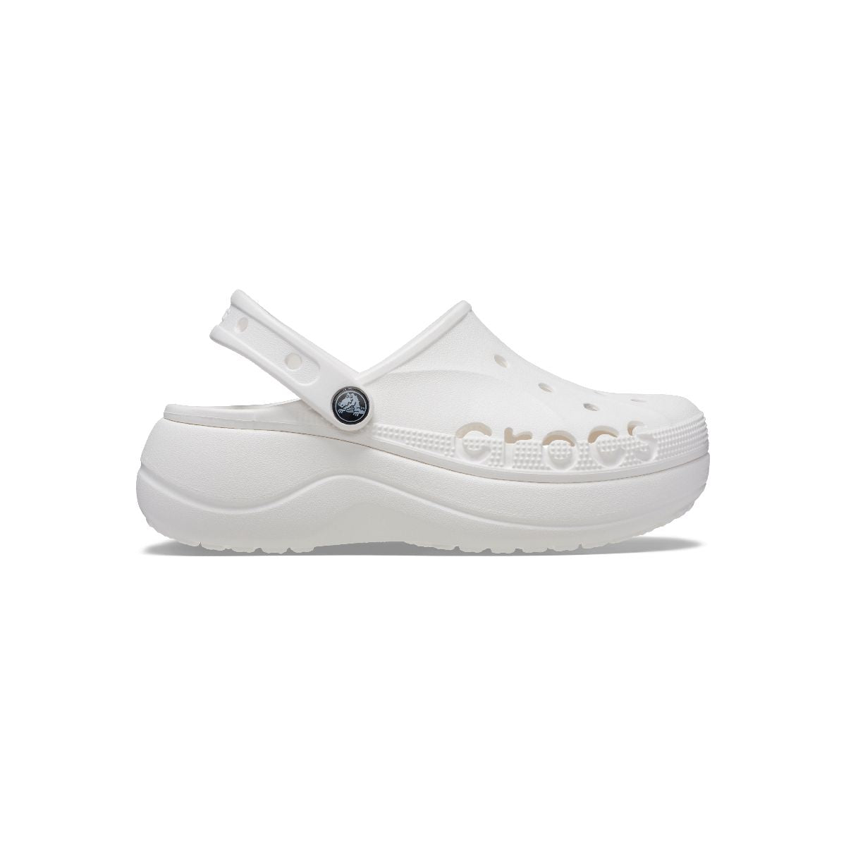 Women's Baya Platform Clog in White