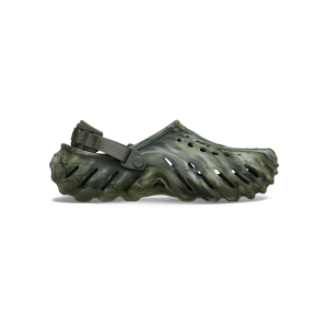 Echo Marbled Clog in Dusty Olive Multi
