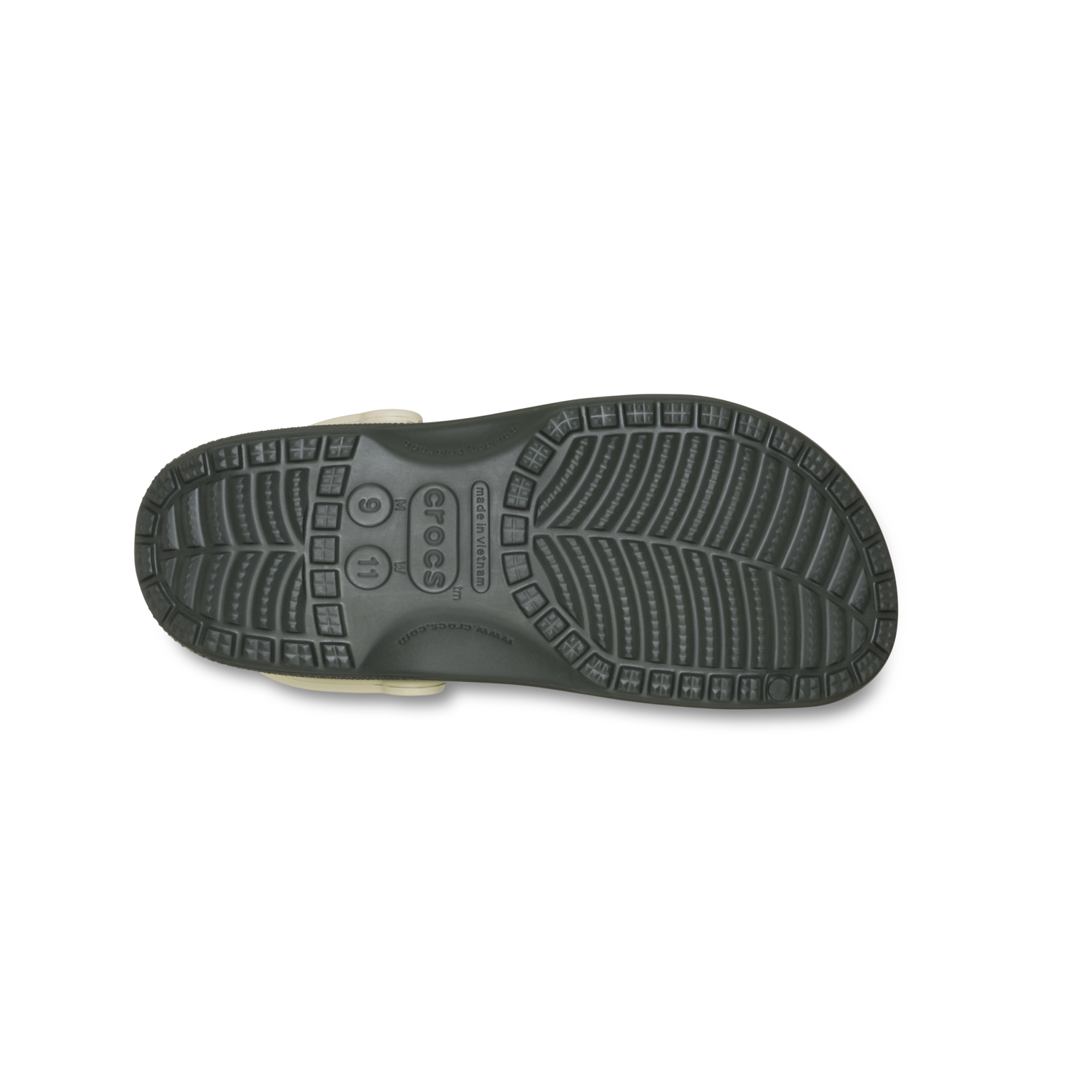 Classic Retro Sport Clog in Army Green - Image 5