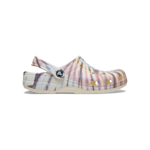 Classic Tie Dye Clog in Chalk Multi