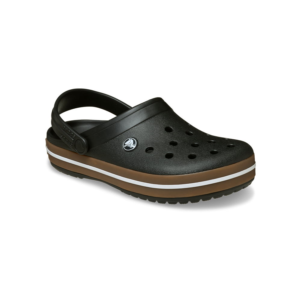 Crocband Gum Clog in Black - Image 2