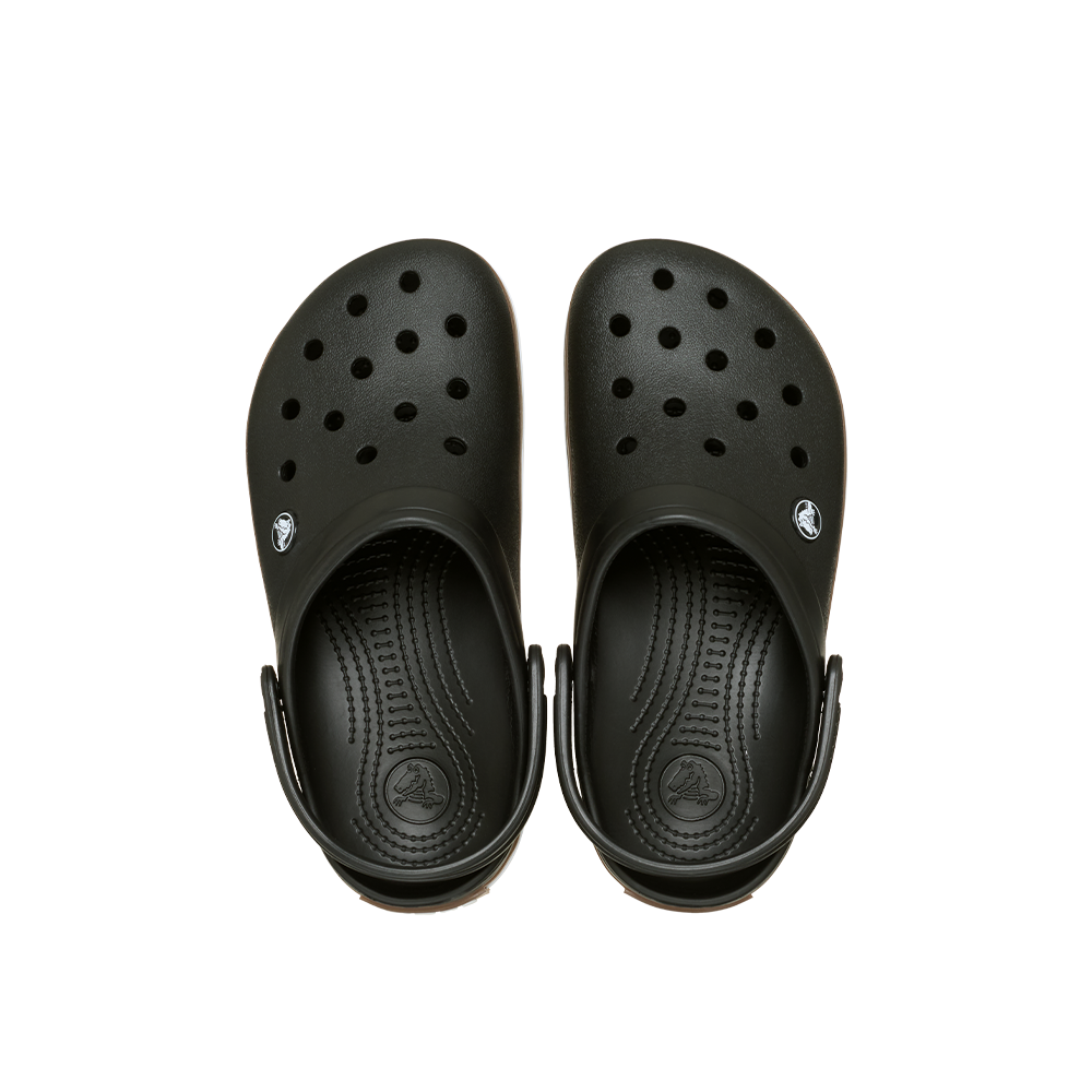 Crocband Gum Clog in Black - Image 6