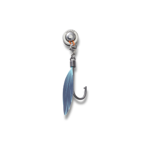 Jibbitz? Charm Black Fly Fishing Fly