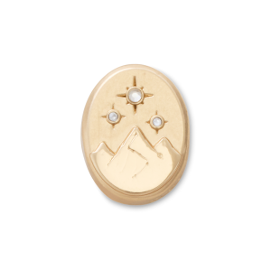 Jibbitz? Charm Gold Celestial Mountain