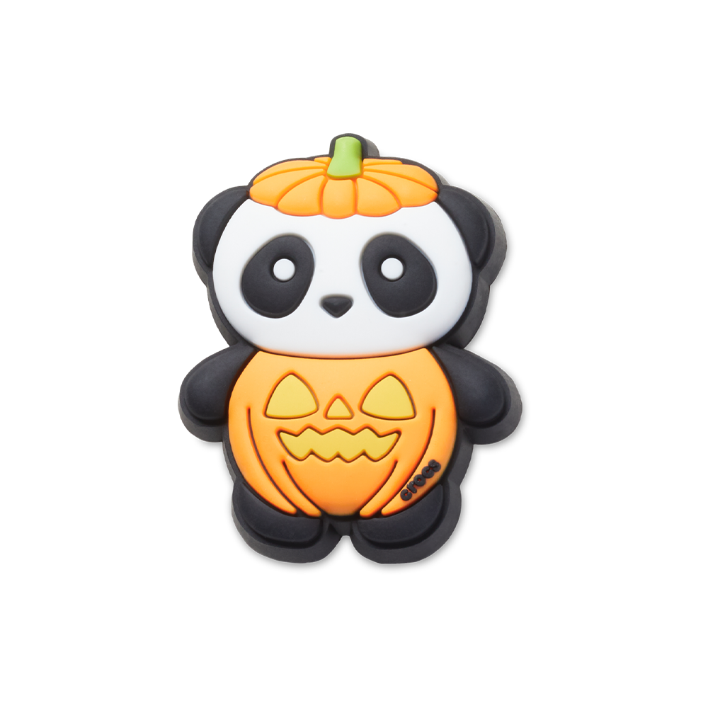 Jibbitz? Charm Panda Jack O Lantern