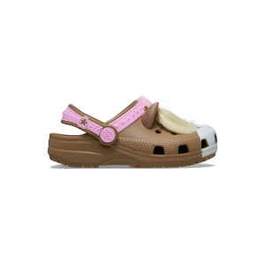 Toddler Classic IAM Horse Clog in Milk Chocolate