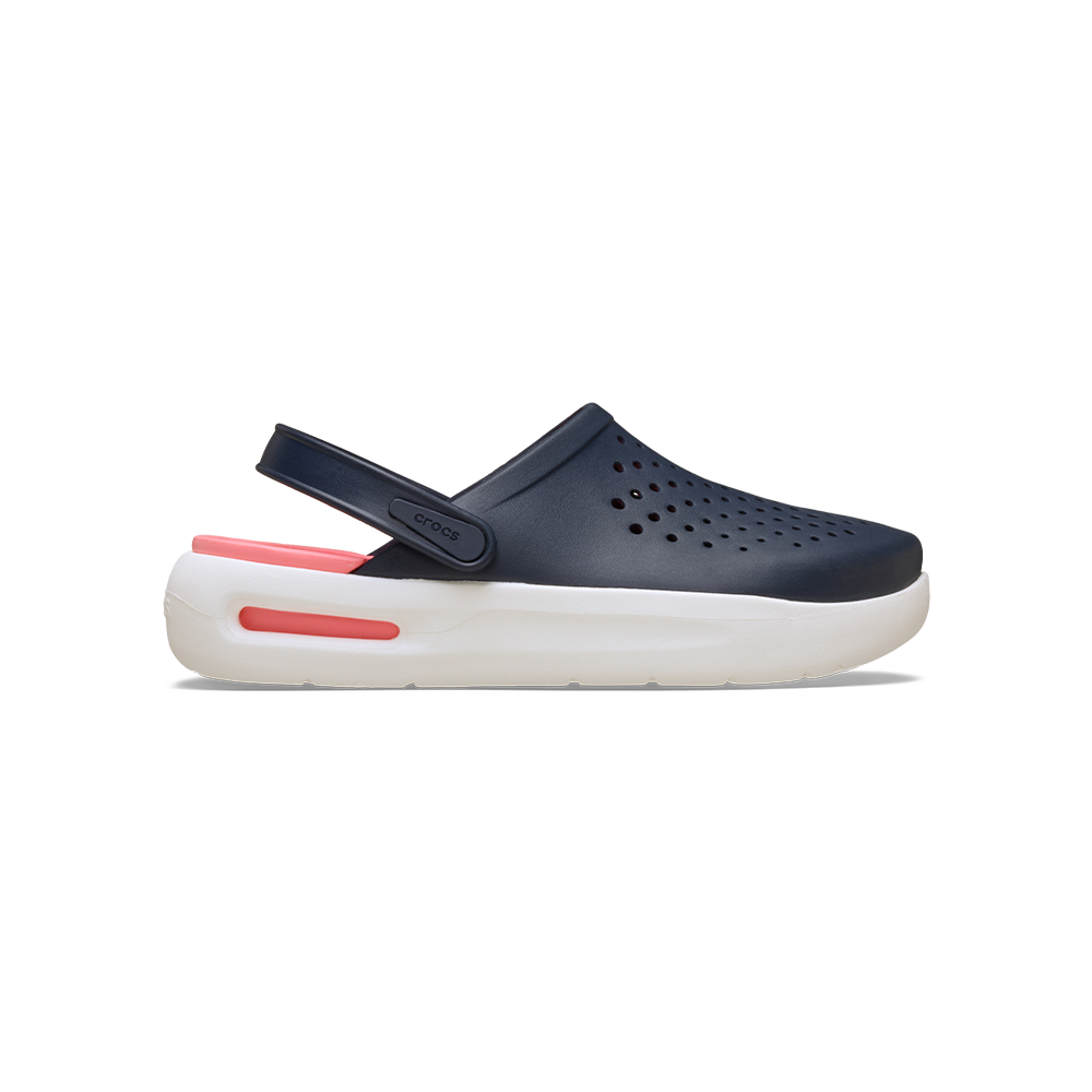 InMotion Clog in Navy/Guava