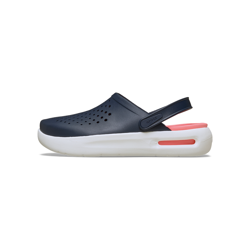 InMotion Clog in Navy/Guava - Image 4