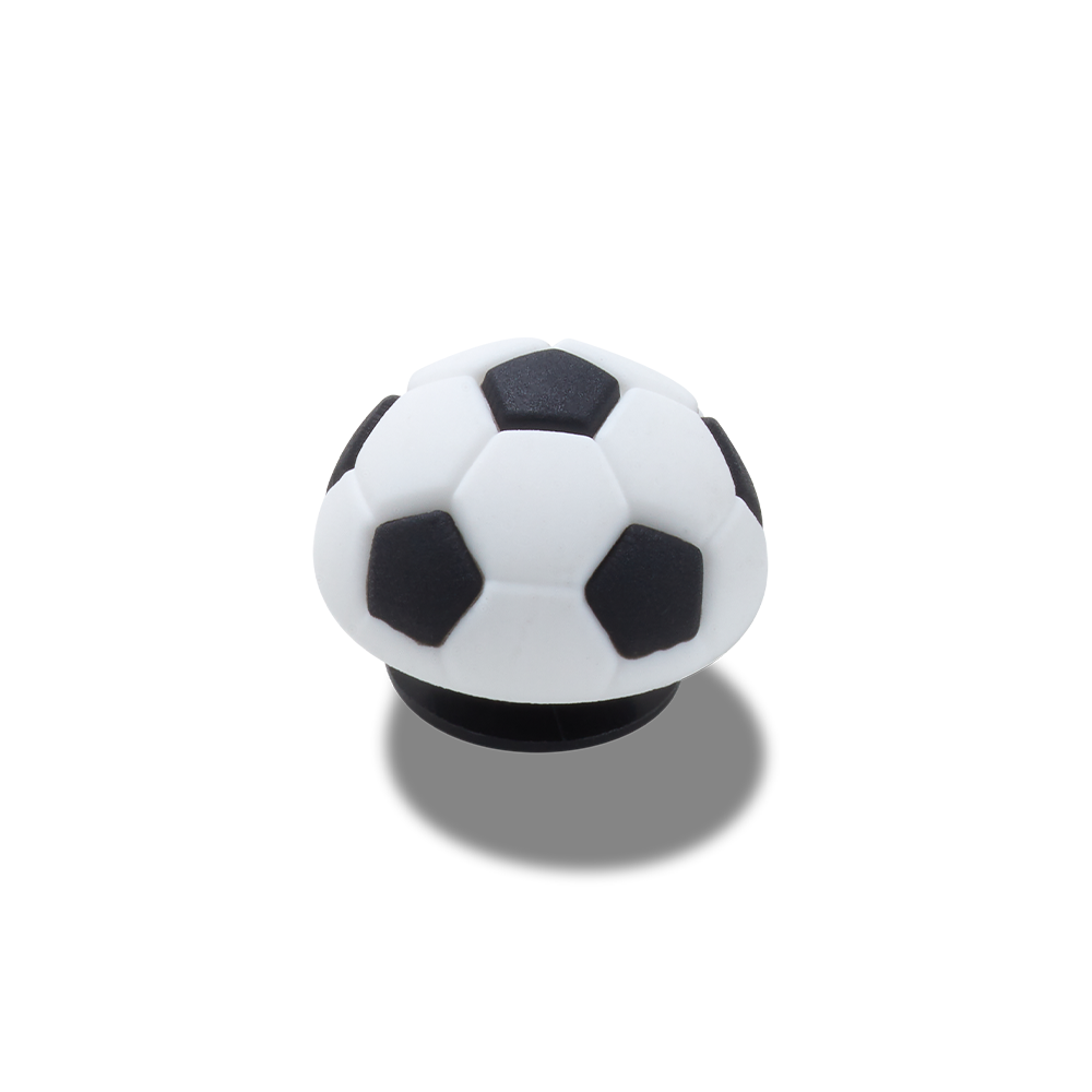 Jibbitz? Charm Textured Soccer Ball - Image 2