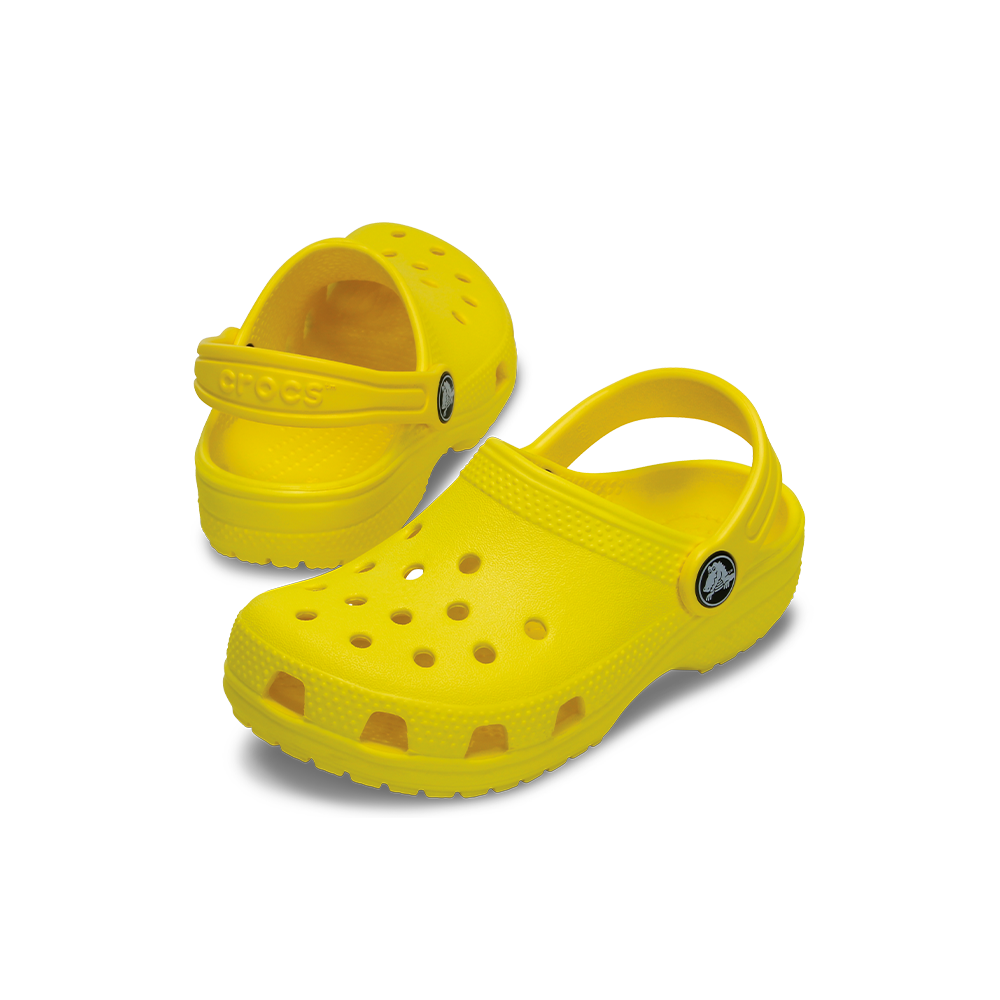 Toddler Classic Clog in Lemon - Image 7