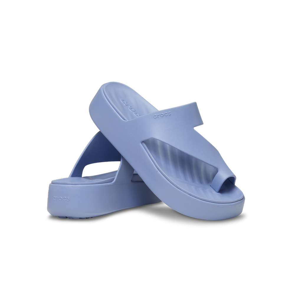 Women's Getaway Platform Toe Loop in Blue Haze - Image 6