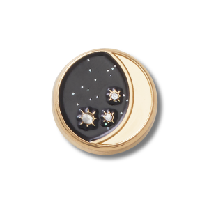 Jibbitz? Charm Gold Crescent Moon
