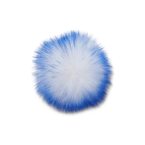 Jibbitz? Charm Blue Long Hair Puff