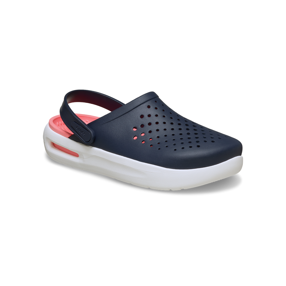 InMotion Clog in Navy/Guava - Image 2