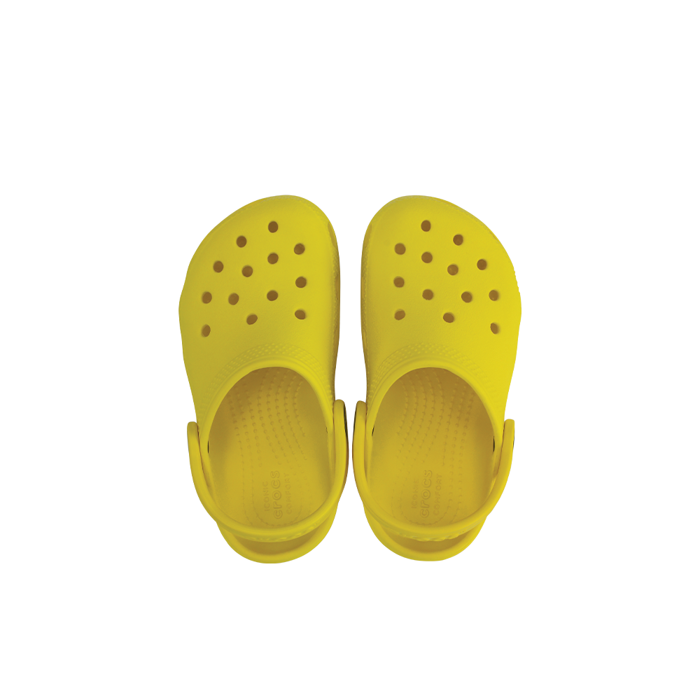 Toddler Classic Clog in Lemon - Image 5