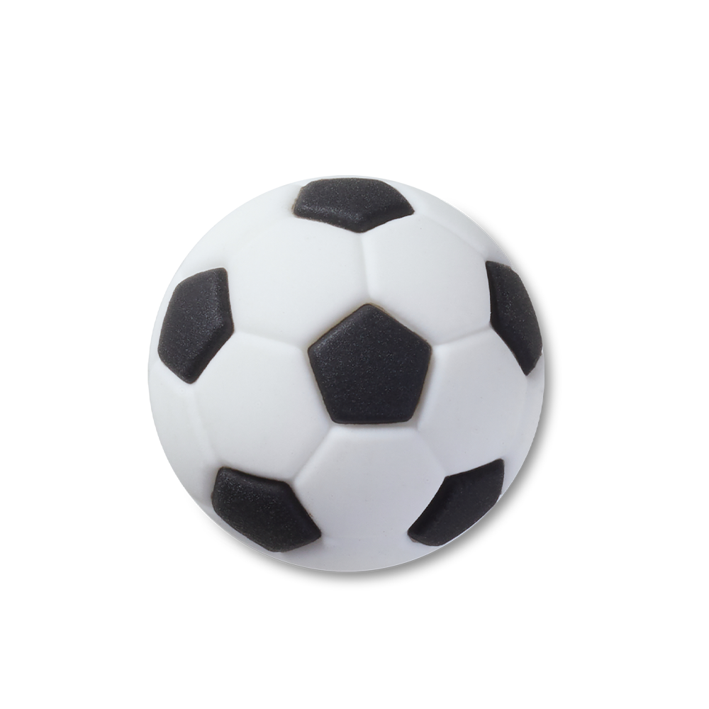 Jibbitz? Charm Textured Soccer Ball