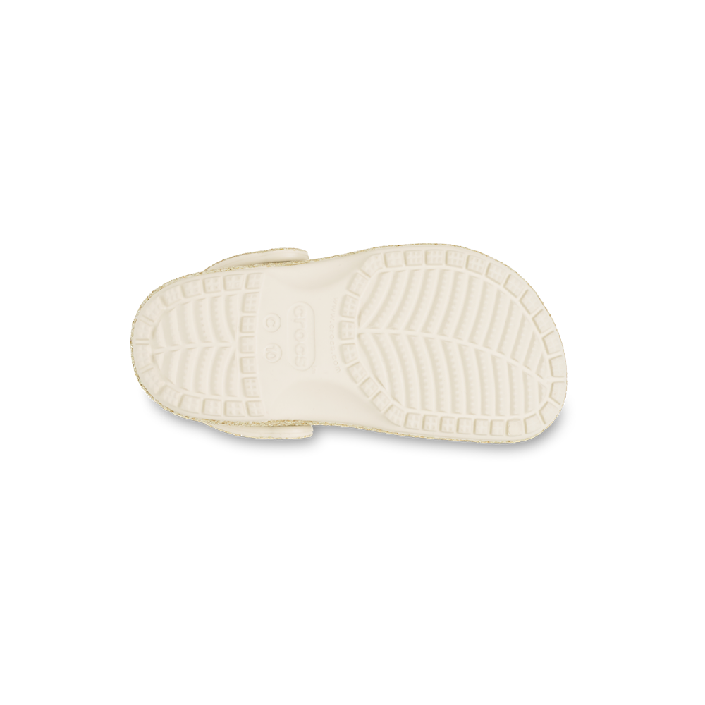 Toddler Classic Chunky Glitter Clog in Sandstone - Image 6