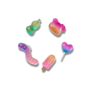 Jibbitz? Charm Jelly Candy 5 Pack