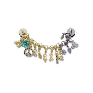 Jibbitz? Charm Gold Silver Adjust Charm Chain