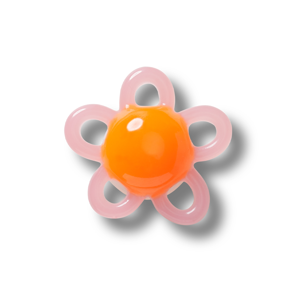 Jibbitz? Charm Pink Bloom