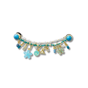 Jibbitz? Charm Blue Adjustable Charm Chain