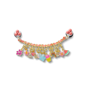 Jibbitz? Charm Pink Adjustable Charm Chain