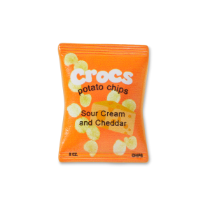 Jibbitz? Charm Orange Chip Bag